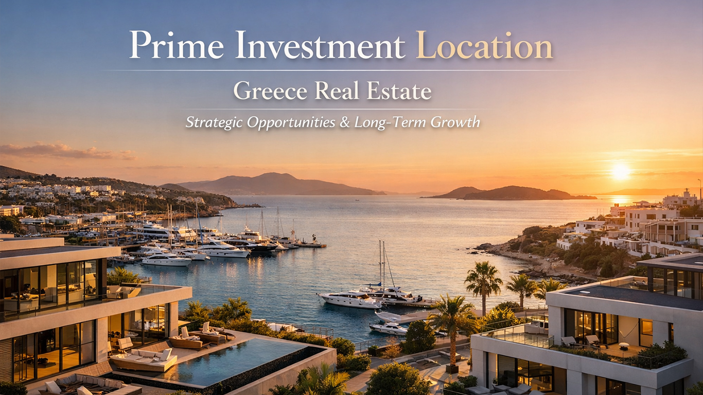 Real Estate Potential & Strategic Location: Why Greece is an Investor's Dream