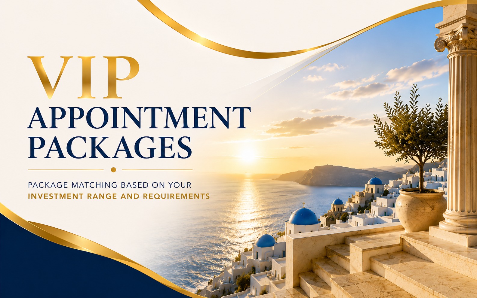 GOLDEN VISA VIP RANDEVU PAKETLERİ